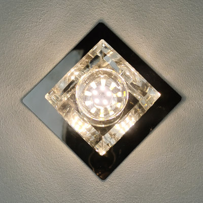 Acaia Crystal LED Flush Mount