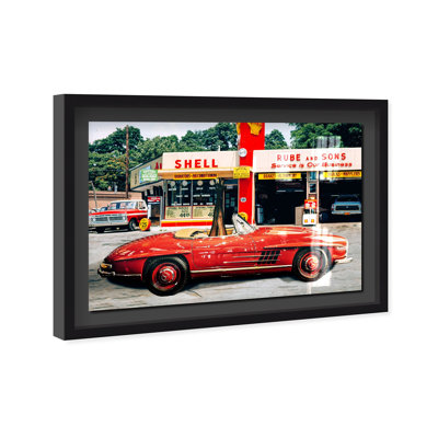 Legs Up 70s Americana Shadowbox by Oliver Gal