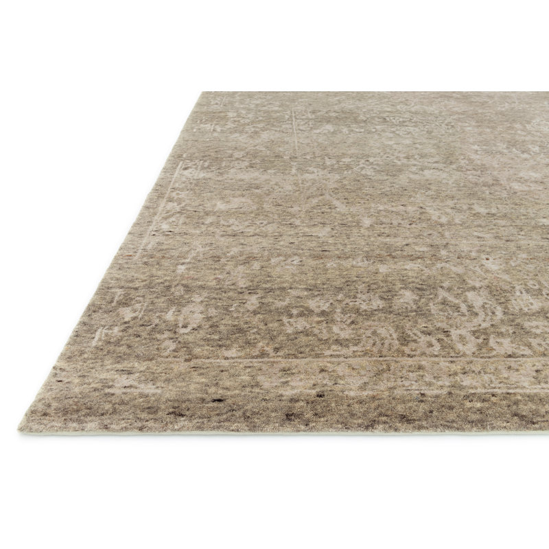 Hand Knotted Oriental Indoor Rug, Rectangle 7'9" x 9'9"