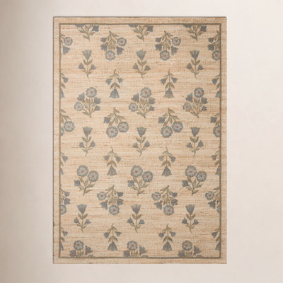 Rue Moss / Blue Area Rug