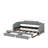 Twin XL Size Extendable Upholstered Daybed With Two Storage Drawers And LED Light,Twin XL To King Daybed-142036927