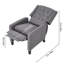 1 Seater Linen Sofa