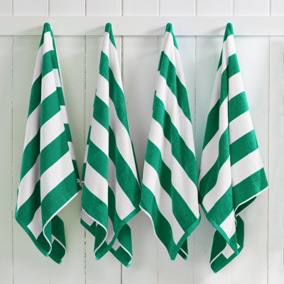 100% Cotton Absorbent & Quick-Dry Cabana Beach Towels