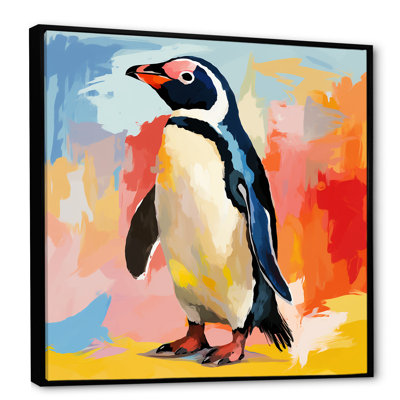 Charme de parade de pingouin - art mural pingouin