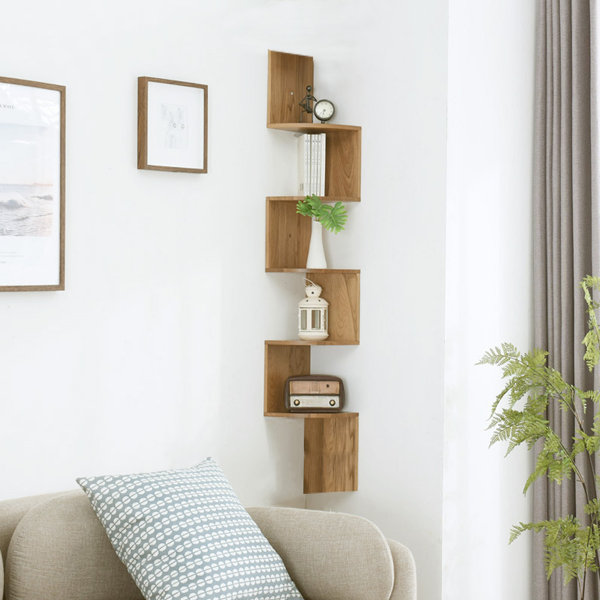 Natur Pur Spicer Corner Bookcase & Reviews | Wayfair.co.uk