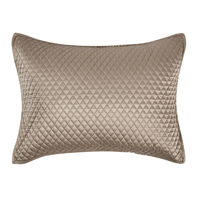 Winthrop Sateen Sham, Standard, Natural
