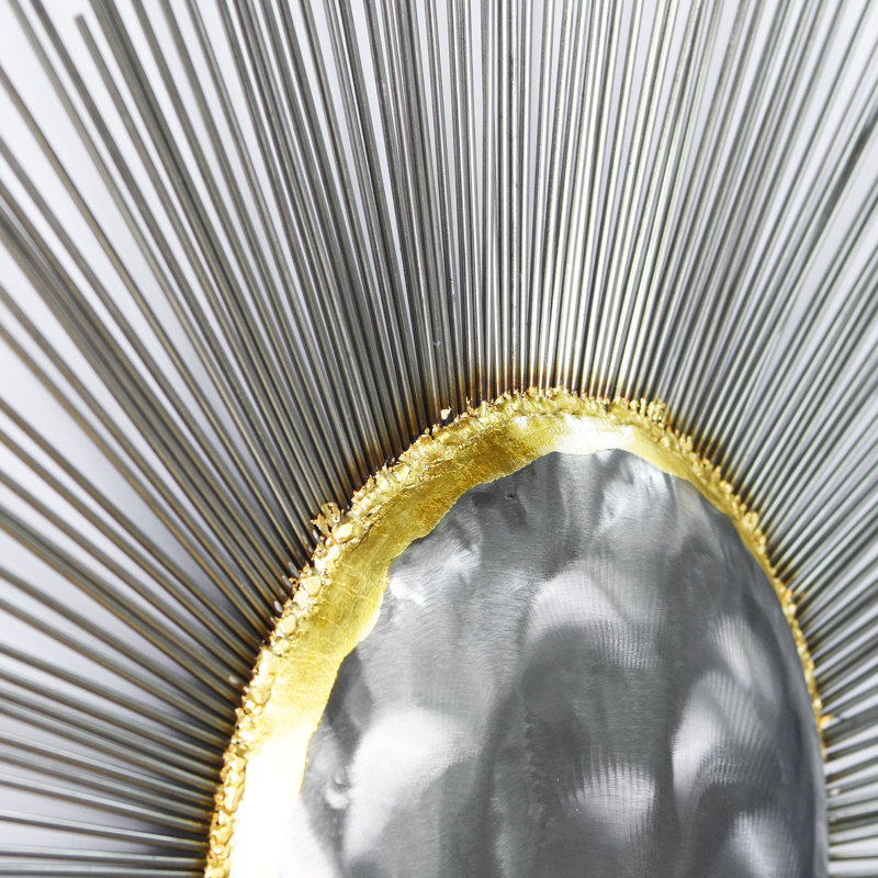 Handmade Modern Abstract Wall Decor on Metal