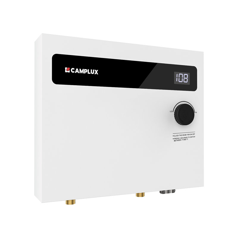 Chauffe-eau électrique sans réservoir 14 kW 240 Volt Camplux, sur demande