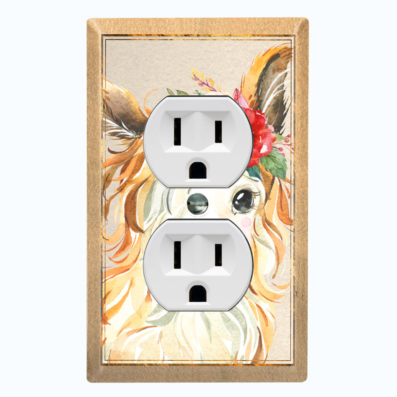 Animals 1 - Gang Toggle Light Switch Standard Wall Plate