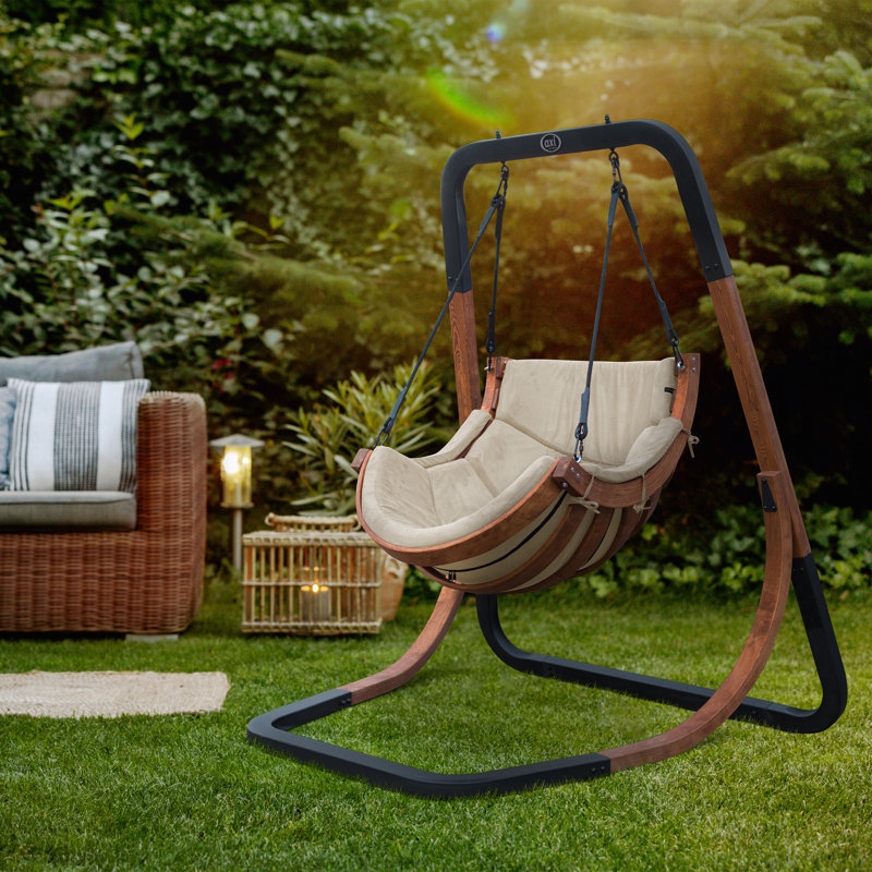 Breeauna Porch Swing, Beige