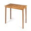 Table de bar d'extérieur en bois, finition, largeur de 25 po, bois franc, rectangle facile à entretenir à partir d'une hauteur de 40 po, utilisation, structure d'usure-686484711