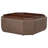 Modern Square Upholstered Storage Ottoman with Removable Wood Tray