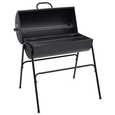 VidaXL 80cm W Wood Pellet Grill