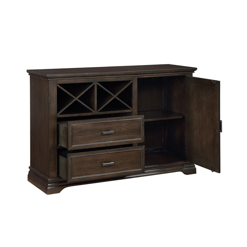 Ryan 54" Bar Server with Adjustable Shelf