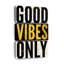 Ensemble de 3 pièces en marbre sur toile Good Vibes Only-1013587209