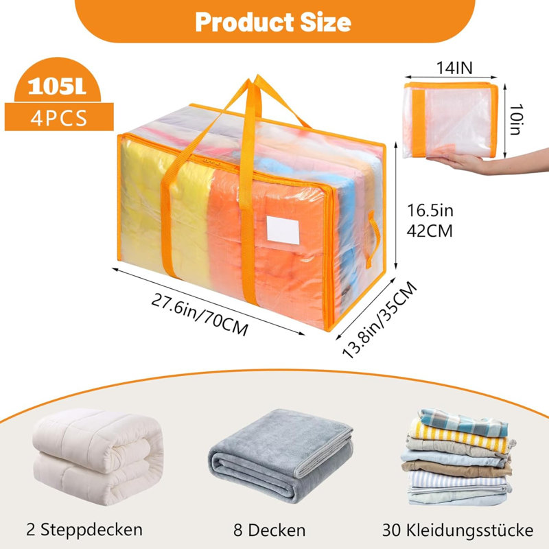 Brayden Studio Box, Orange