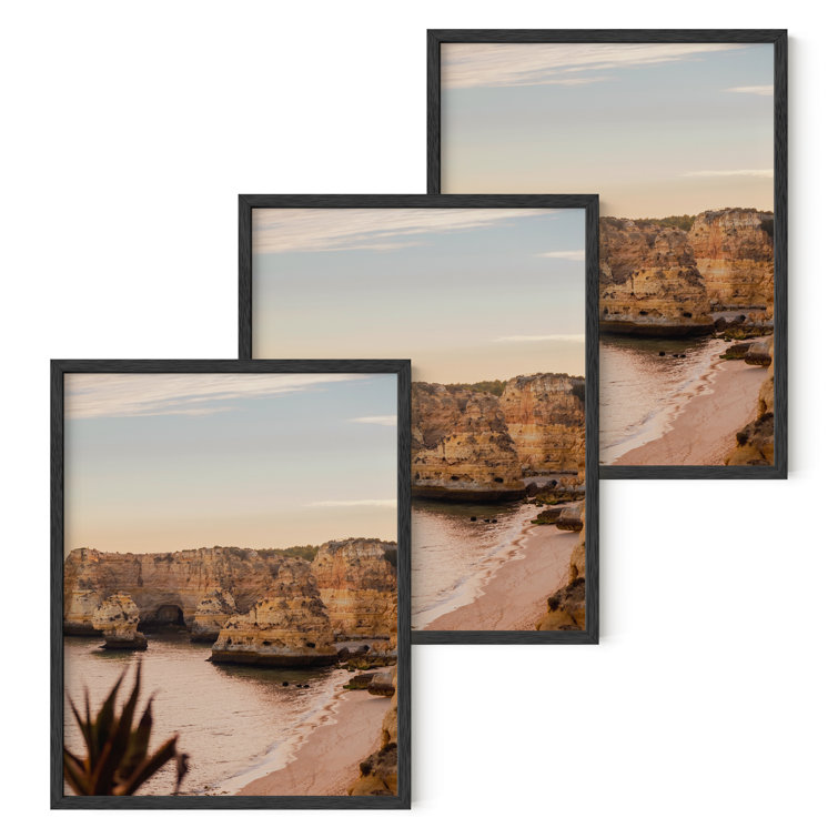 Haus and Hues 16x20 Frames Set of 3 - Walnut 16x20 Poster Frames