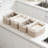 Woven Storage Baskets 4-Pack With Handles, Foldable Fabric Organizer Bins For Shelves, Closet, And Home Organization, Natural Cotton Material-1750358653-1750358652