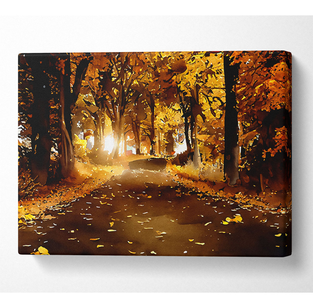 Autumn Breeze - Kunstdrucke auf Leinwand - Wrapped Canvas