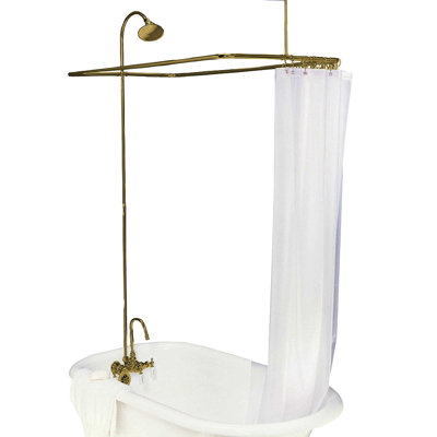 Clawfoot Tub Enclosure Shower System (P0403)