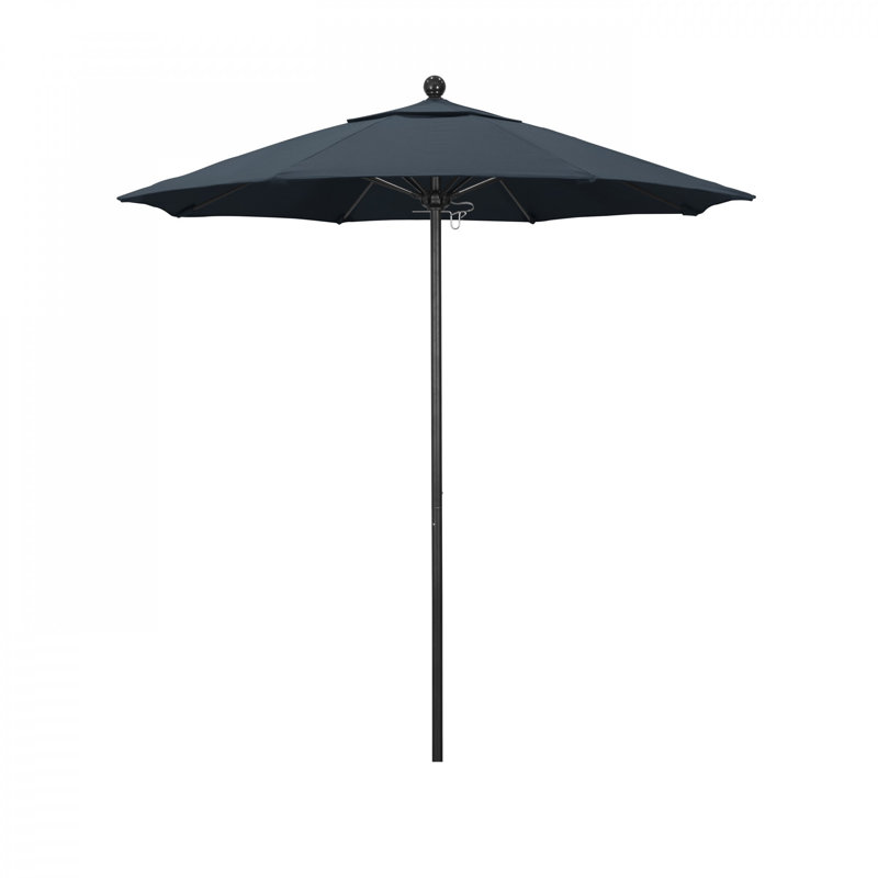 Parasol de marché 7,5 pi Kylan, Toile performance saphir