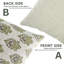 Housse de coussin à motif de bloc Fab Fabine - Samrat-110562915