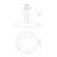 Sampson 1 - Light LED Pendant-64113580