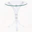Table d'appoint en acrylique transparent