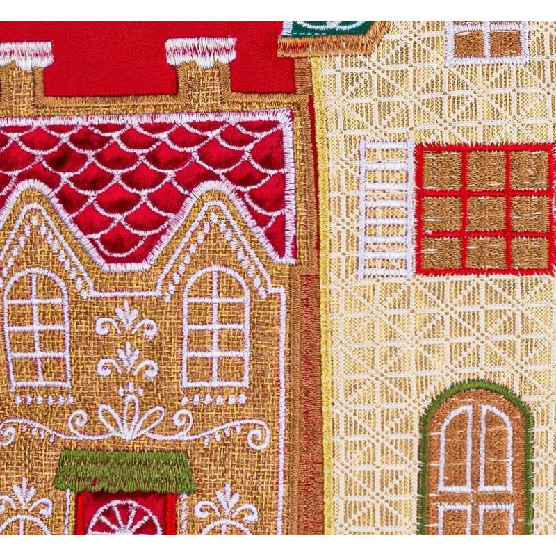 Red Square Throw Cushion