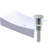 Novatto 21.75'' Porcelain Rectangular Bathroom Sink-55967757-55967755