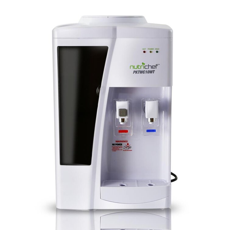 NutriChef Countertop Bottleless Electric Water Dispenser