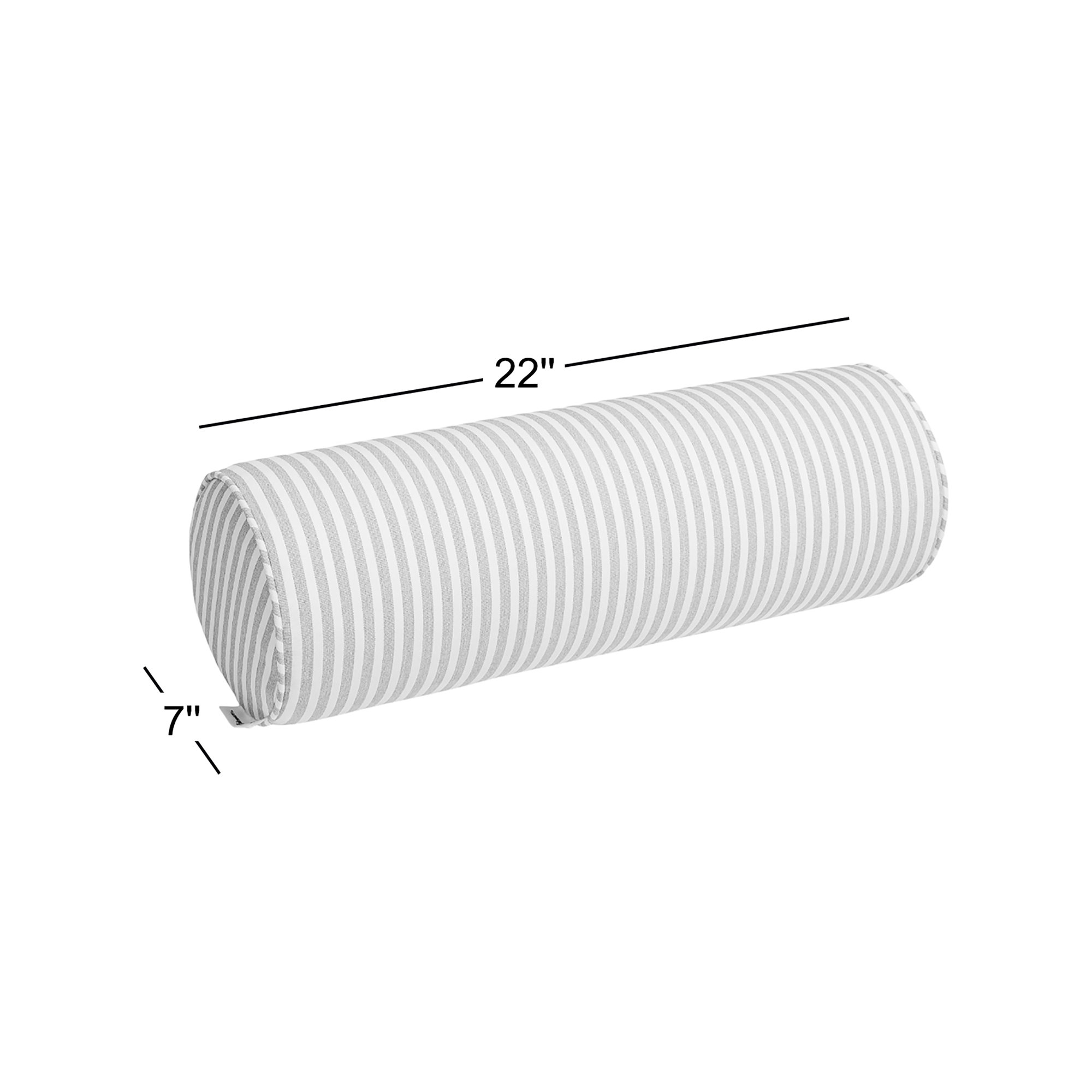 Laurens Outdoor Bolster, Navy