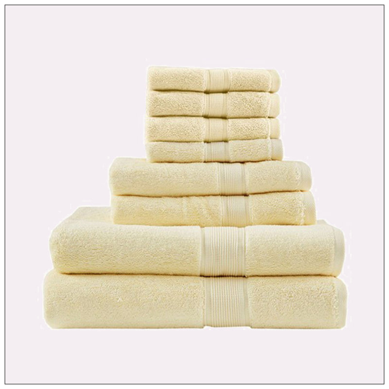 100% Cotton Super Plush Mulit-Size Set, Yellow