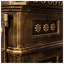 Large Capacity Residential Mailbox with Newspaper Box, Black Aluminum-130889970