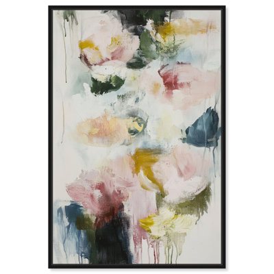 Décoration murale moderne "Dripping Colours I" par Art Remedy
