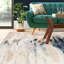Tapis bleu touffeté à la main Fairlop-37842459