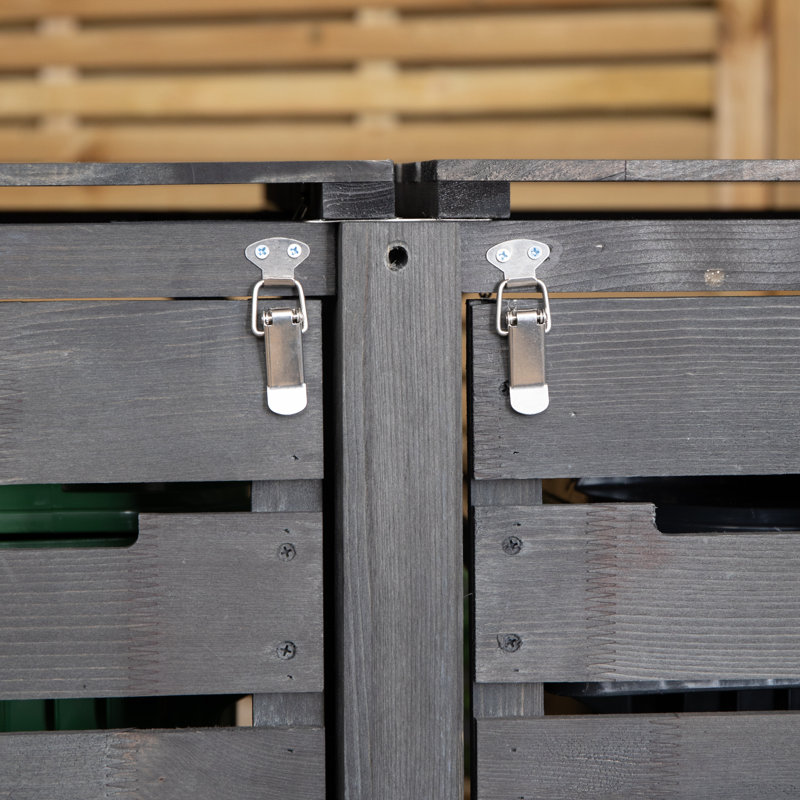 Samuel Alexander Wooden Double Bin Store