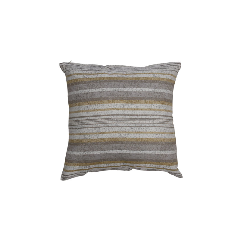 Striped Reversible Throw Pillow