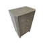 Table de chevet 3 tiroirs gris