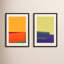Sahara & Kalahari. Set Of 2 Print by Lee Lessem-2084754361-2084754362