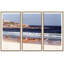 Surfers are Pictured on Bondi Beach Framed