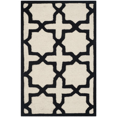 Cannen Hand Tufted Wool Geometric Rug