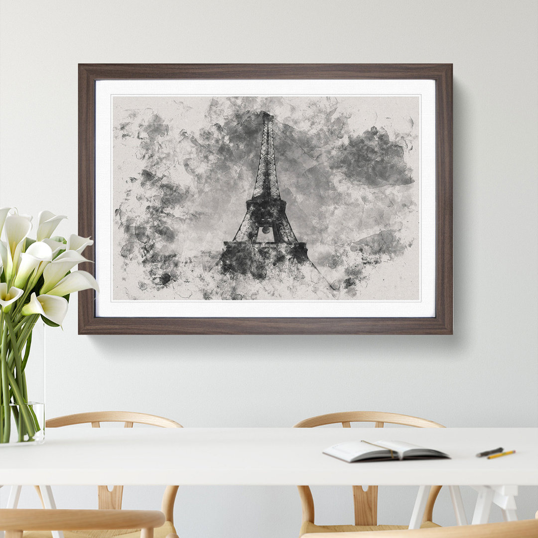 Eiffel Tower Vol.3 - Picture Frame Graphic Art