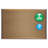Quartet® No Cork Wall Metal Bulletin Board-12185057-12185055