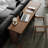62.99" Brown Rectangular Solid Wood Office Sets