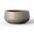 12 in. Medium Stone Gray(Upgraded Interior) Concrete Round Planter / Pot, Curvy Planter Bowl with Drainage Holes-650961315-650961499