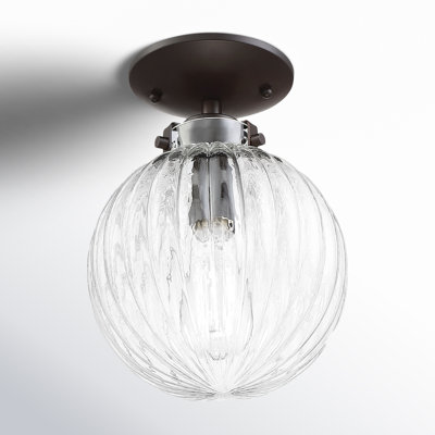 Kaydan Single Light Semi Flush Mount