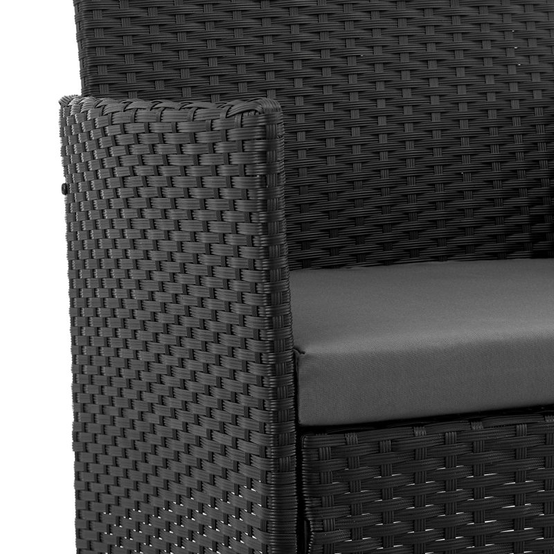 Imperia 3-Piece Conversation Set In Gray, Gray