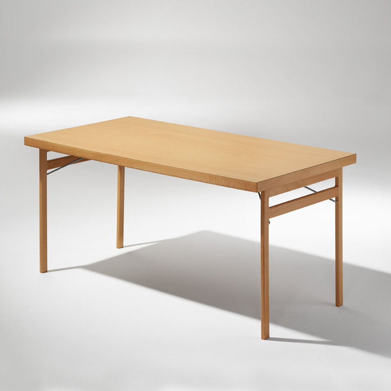 Kensett Rectangular Banquet Table, Wood Fibre Board, H74 x L150 x W80cm