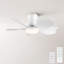 Ventilateur de plafond 30 po avec pales en ABS léger Homelover Cozy Mordern-383427035